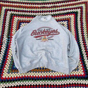 Vintage Ohio State Sweatshirt – Grey – Early 2000s – NCAA College– Size XL